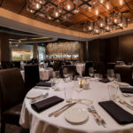 Oak Brook Board Room Open to Main Dining