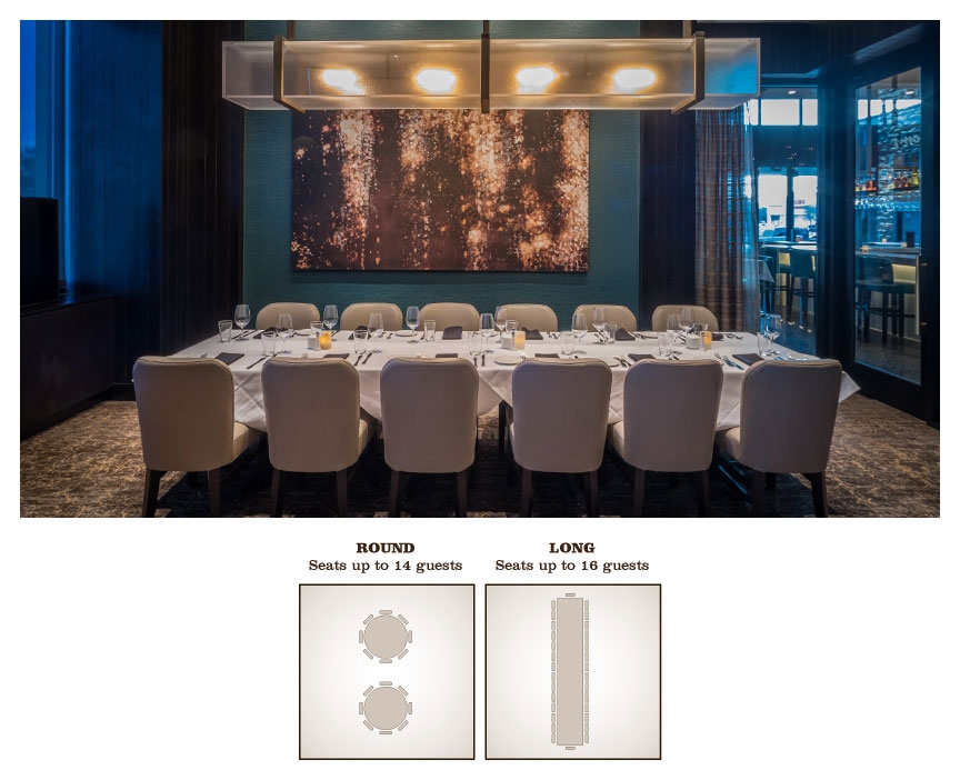 Tower Room, Seats up to 16 guests