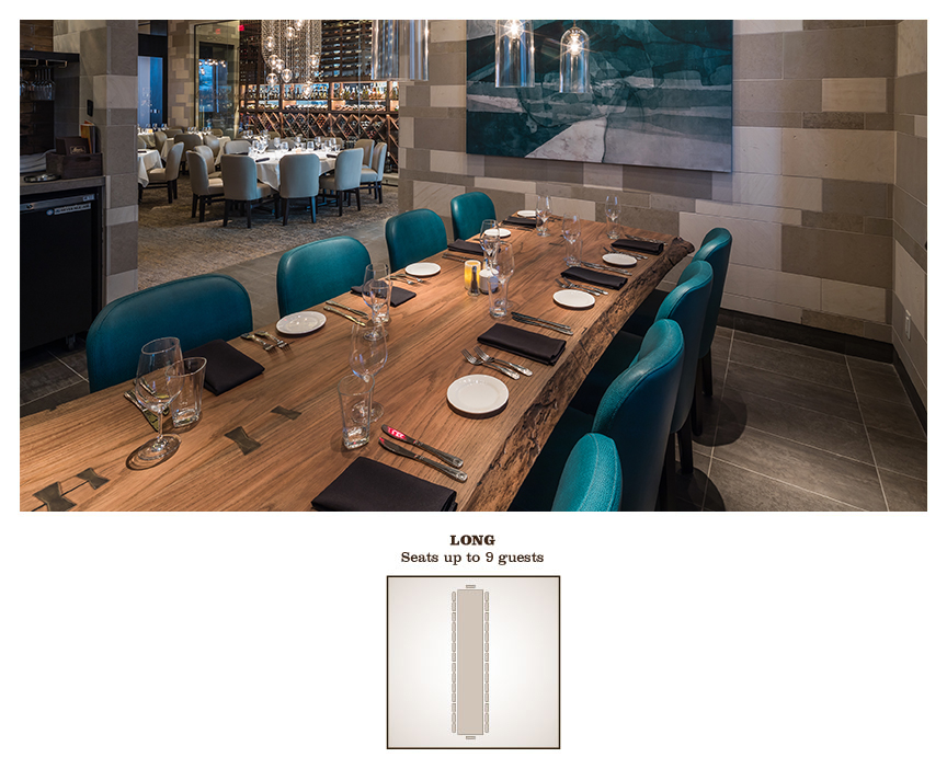 Table 79 Room, Seats up to 10 guests
