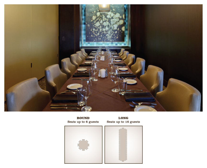 Tower Room, Seats up to 16 guests
