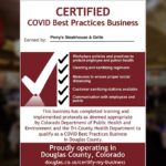 Park Meadows Certified a COVID Best Practices Business