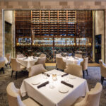 Baybrook Wine Tower in Main Dining Room