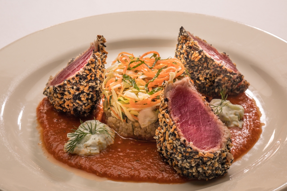 Everything Crusted Ahi Tuna