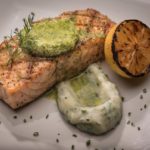 Grilled Salmon with Lemon Dill
