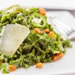 Kale Salad with Jalapeño Mint Vinaigrette