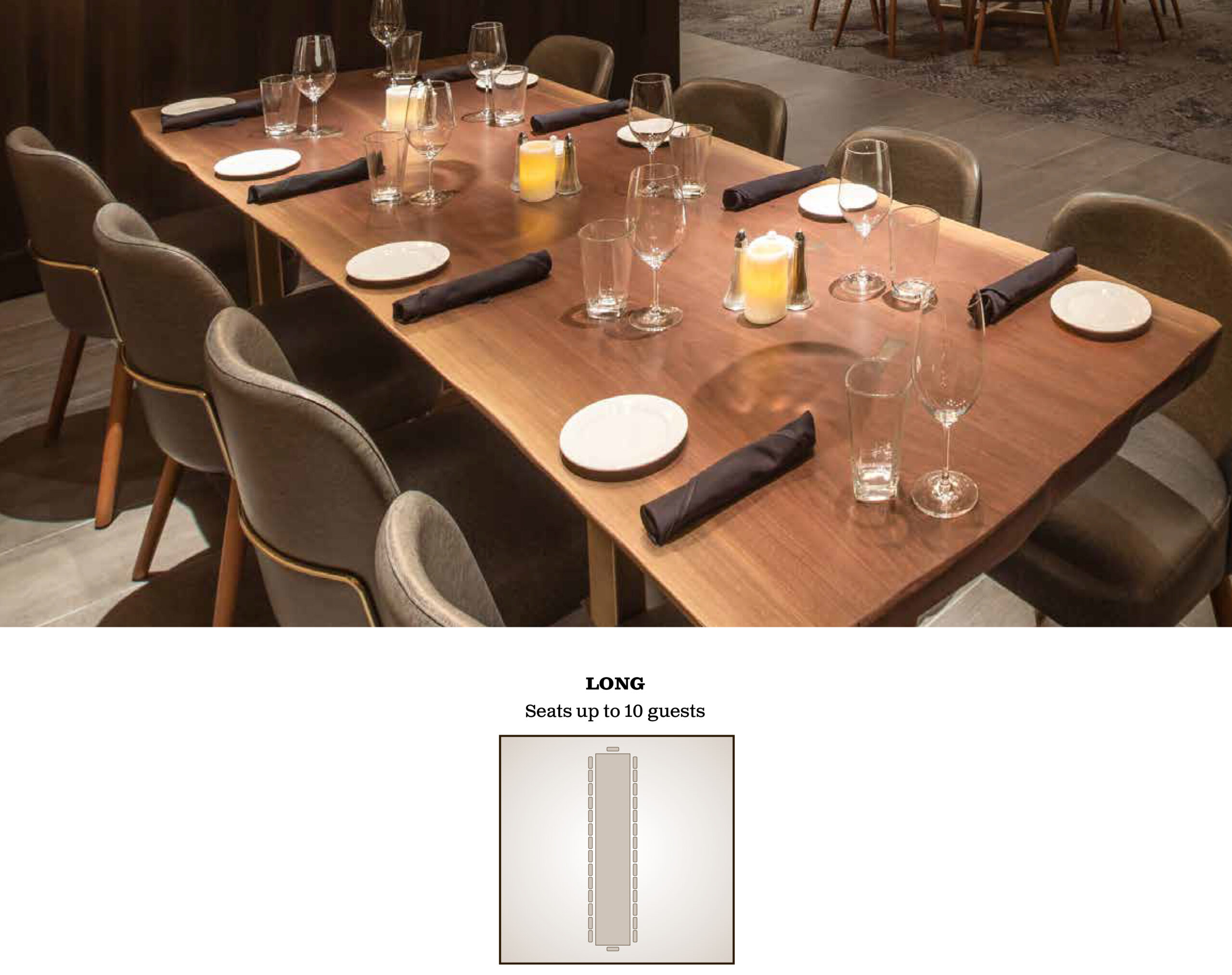 Table 79 Room, Seats up to 10 guests