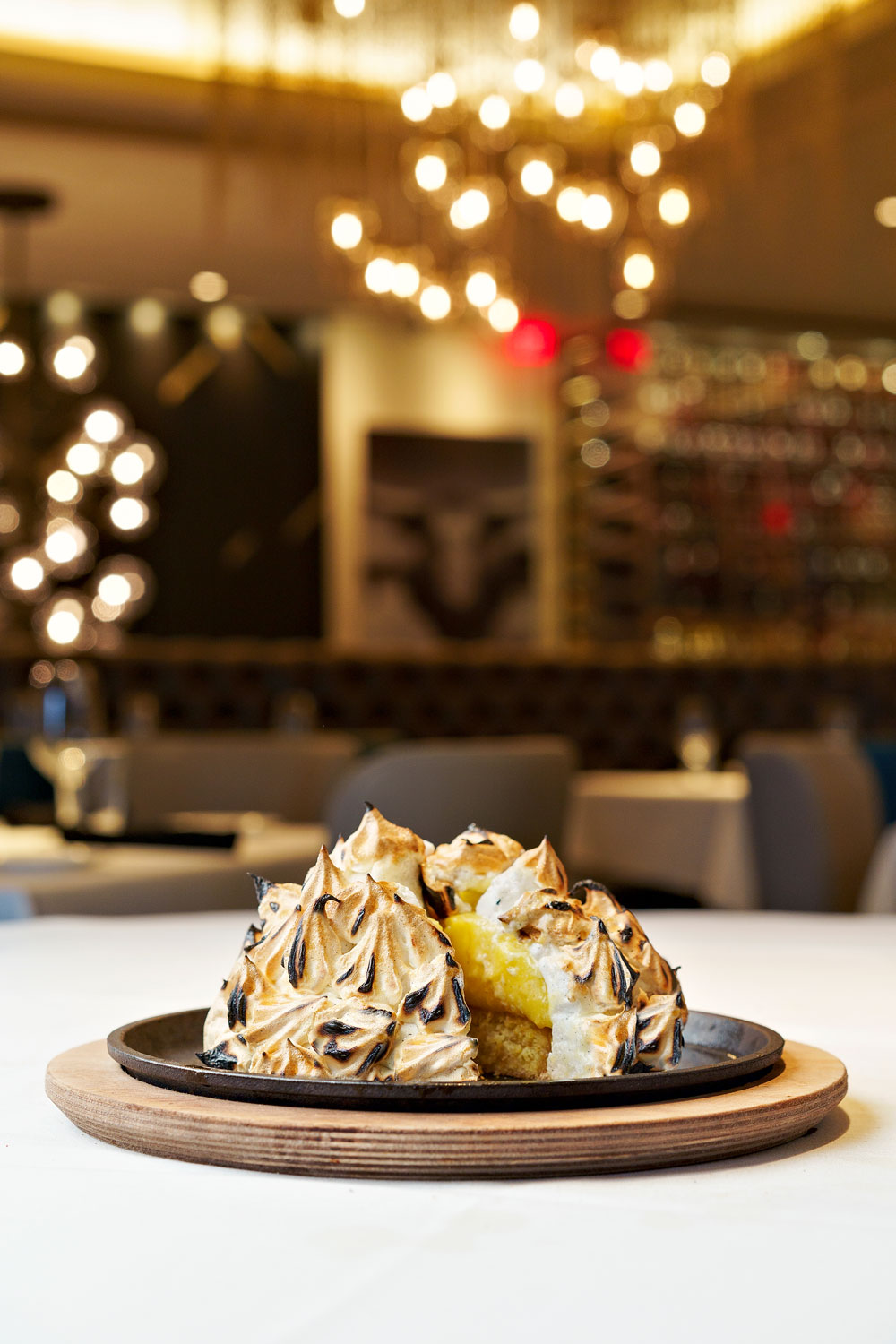 Baked Alaska, Sliced