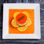ORANGE VANILLA CREAM CHEESECAKE