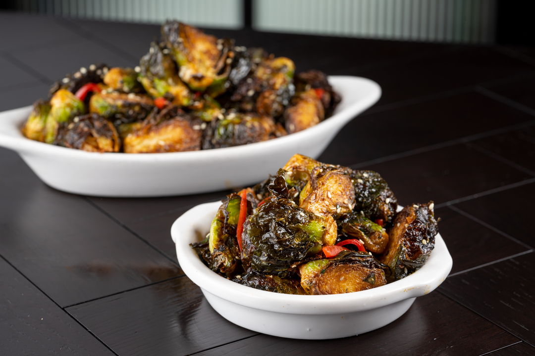 Sweet Sriracha Brussel Sprouts