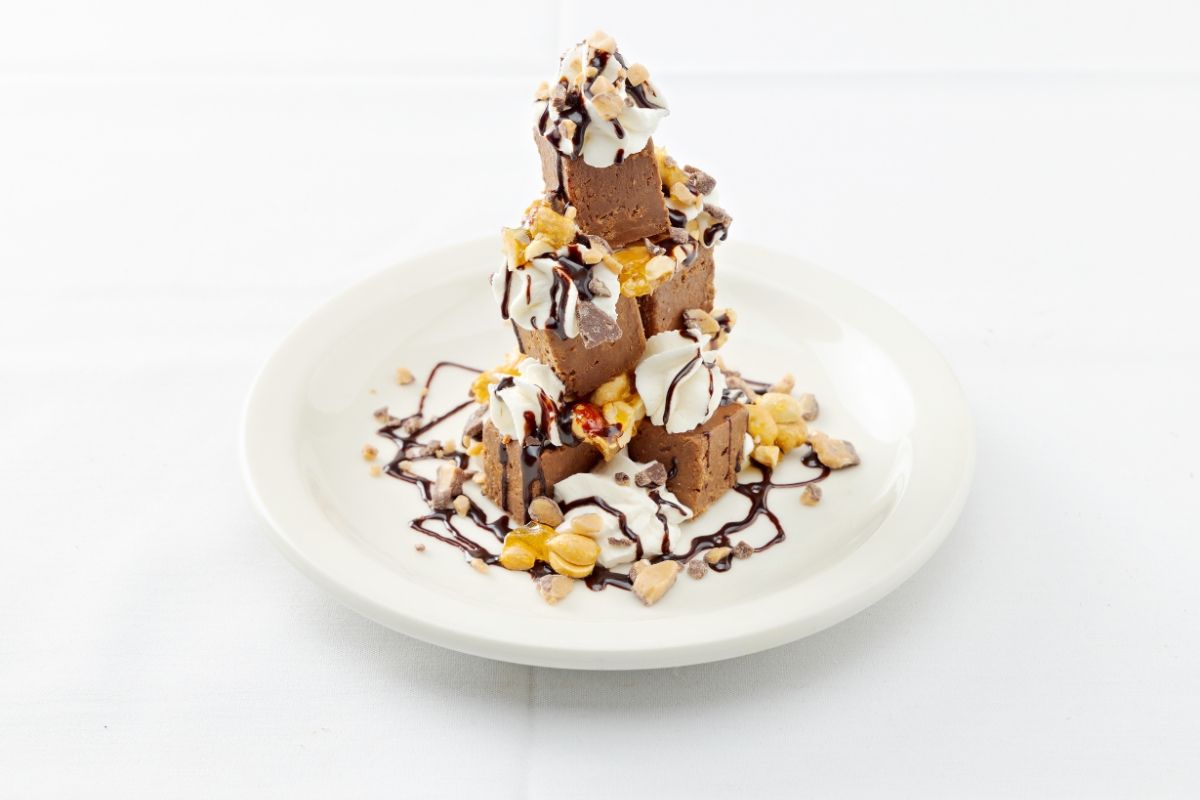 Chocolate Crunch Tower