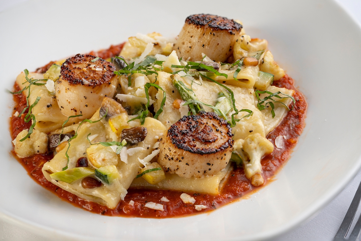 Seared Scallop Pasta