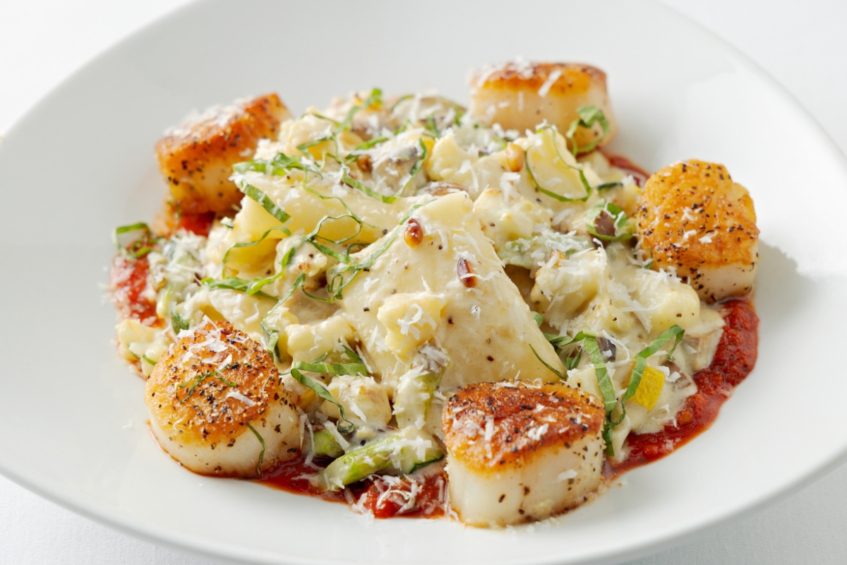 Seared Scallop Pasta