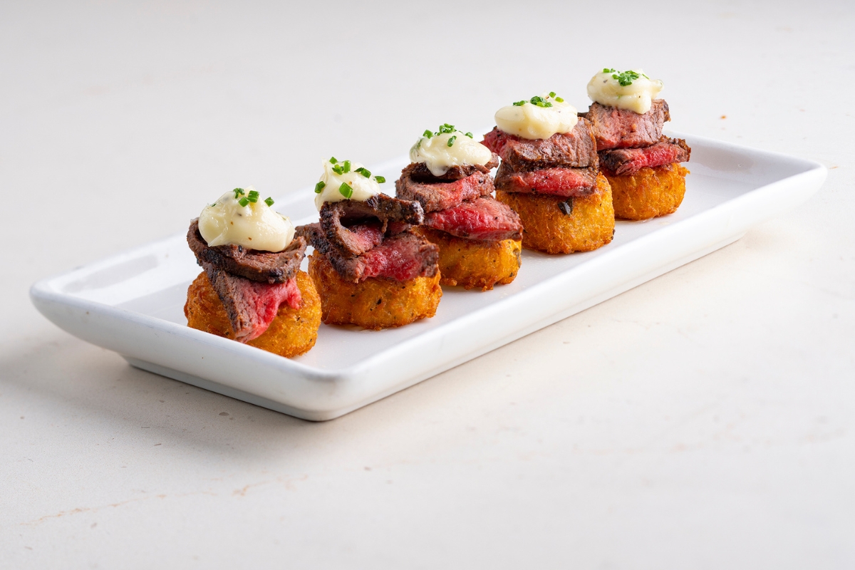 Steak & Tater Totter Bites