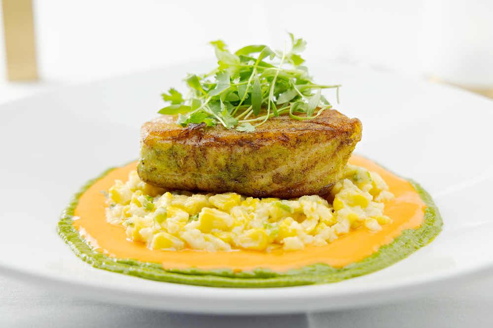 Pan-Seared Sea Bass