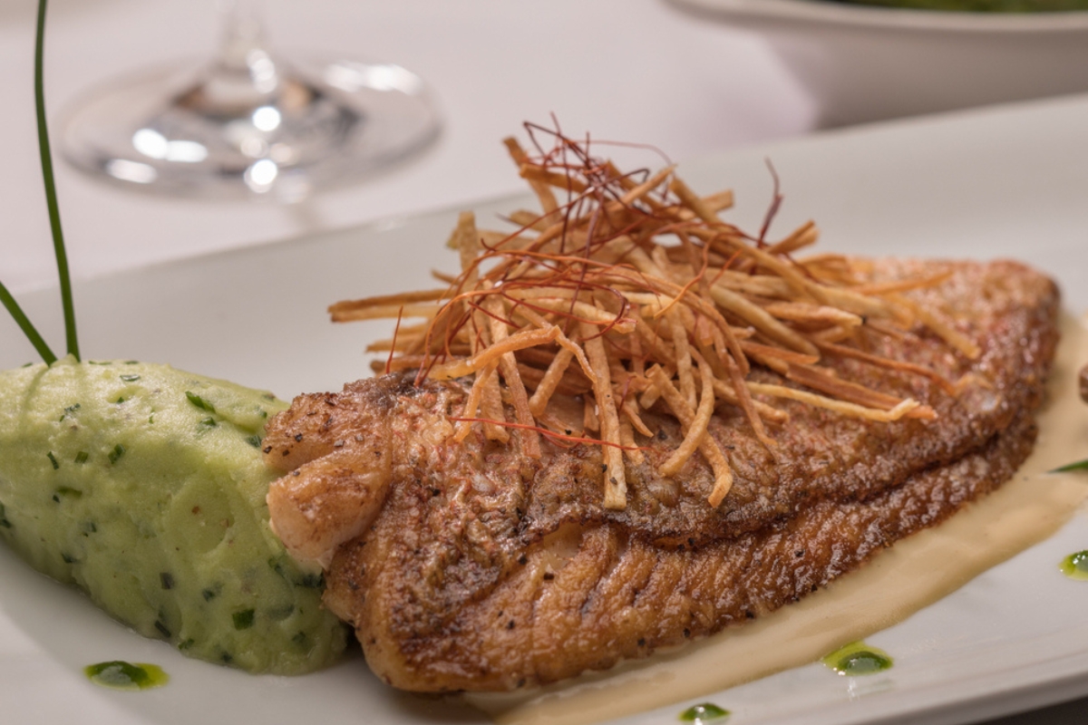 Roasted Wild Red Snapper