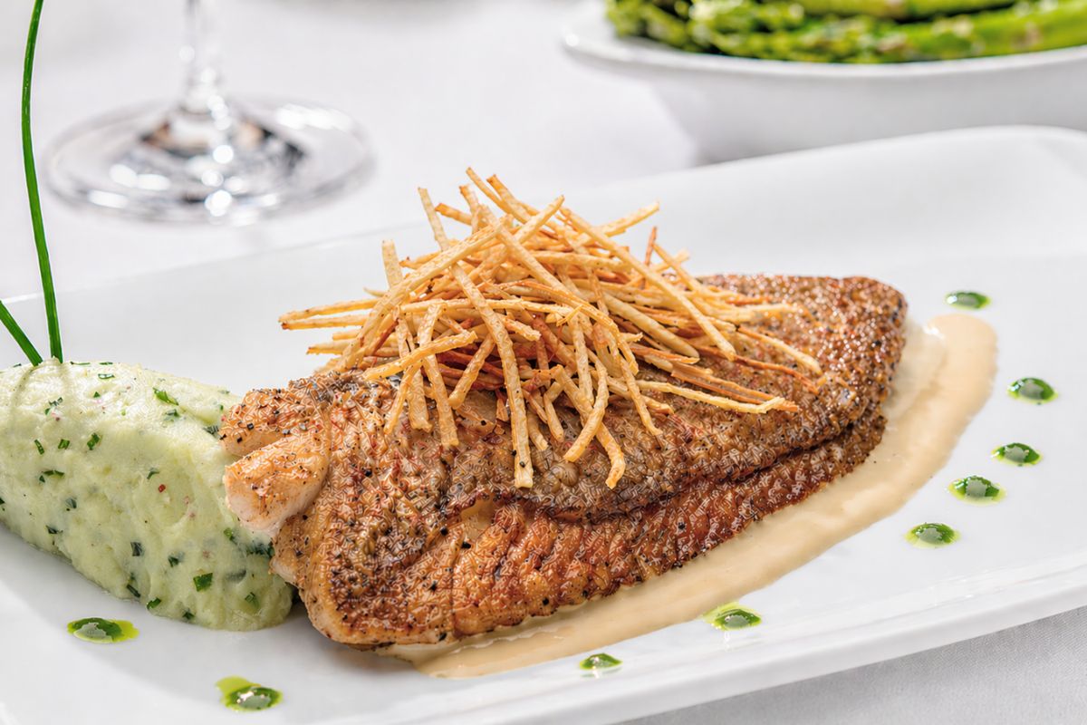 Roasted Wild Red Snapper